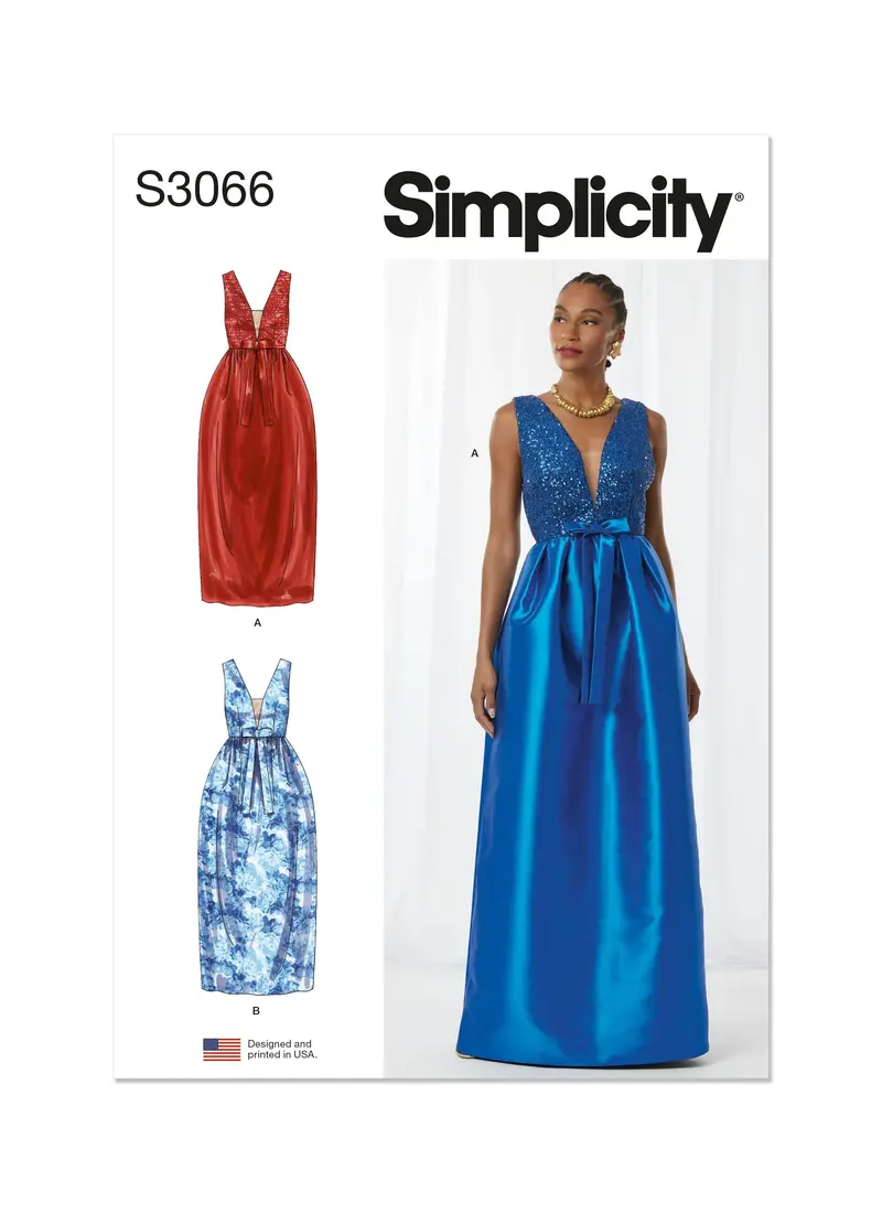 Simplicity Sewing Pattern 3066 Special Occasion Gowns 2