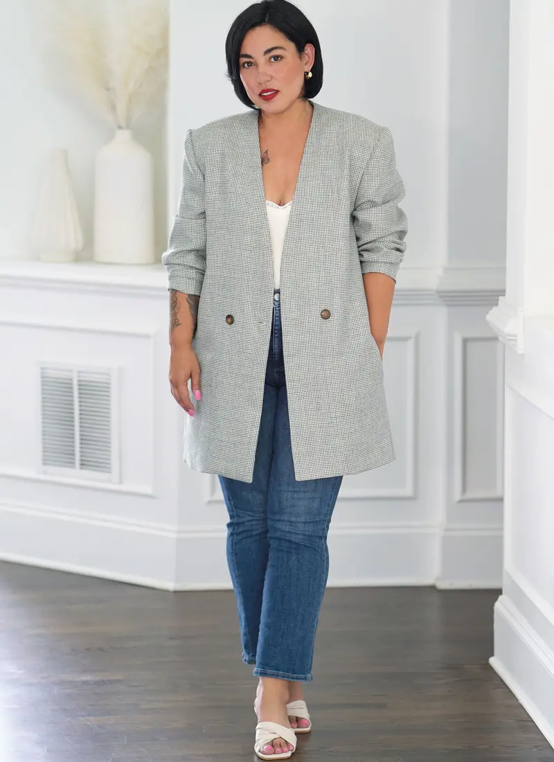 Simplicity Sewing Pattern 3071 Unisex Blazer By Mimi G Style 1