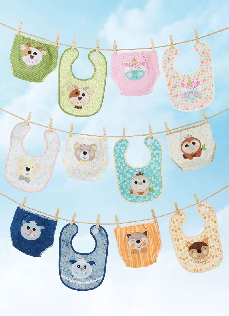 Simplicity Sewing Pattern 3093 Babies' Bibs And Diaper Cover 1