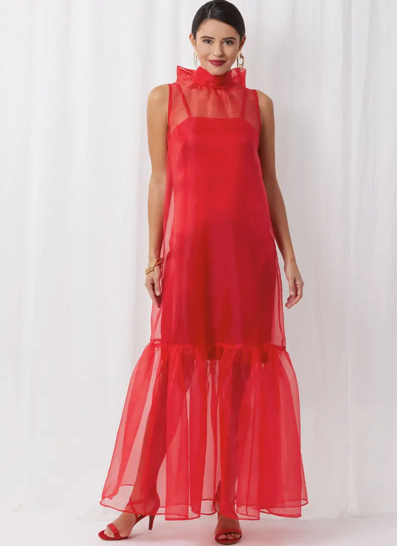 Simplicity Sewing Pattern 3100 Special Occasion Dress And Slip 1