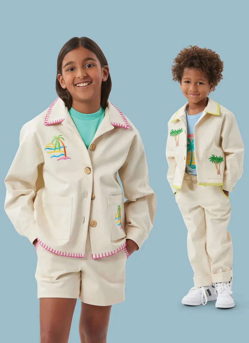 Simplicity Sewing Pattern 3113 Children's  Jacket, Shorts And Trousers 1