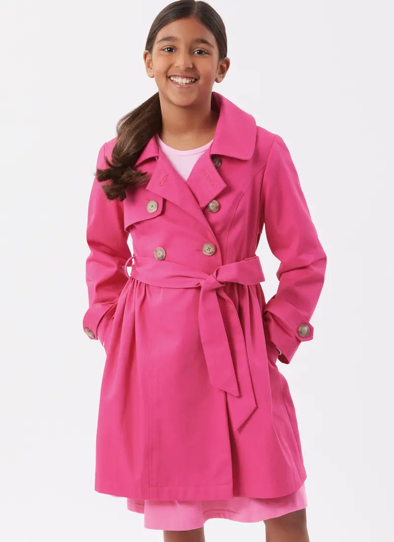 Simplicity Sewing Pattern 3114 Girls' Trench Coat In Three Lengths 1