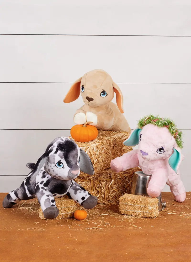 Simplicity Sewing Pattern 3121 Baby Goat Plushy And Accessories By Carla Reiss 1