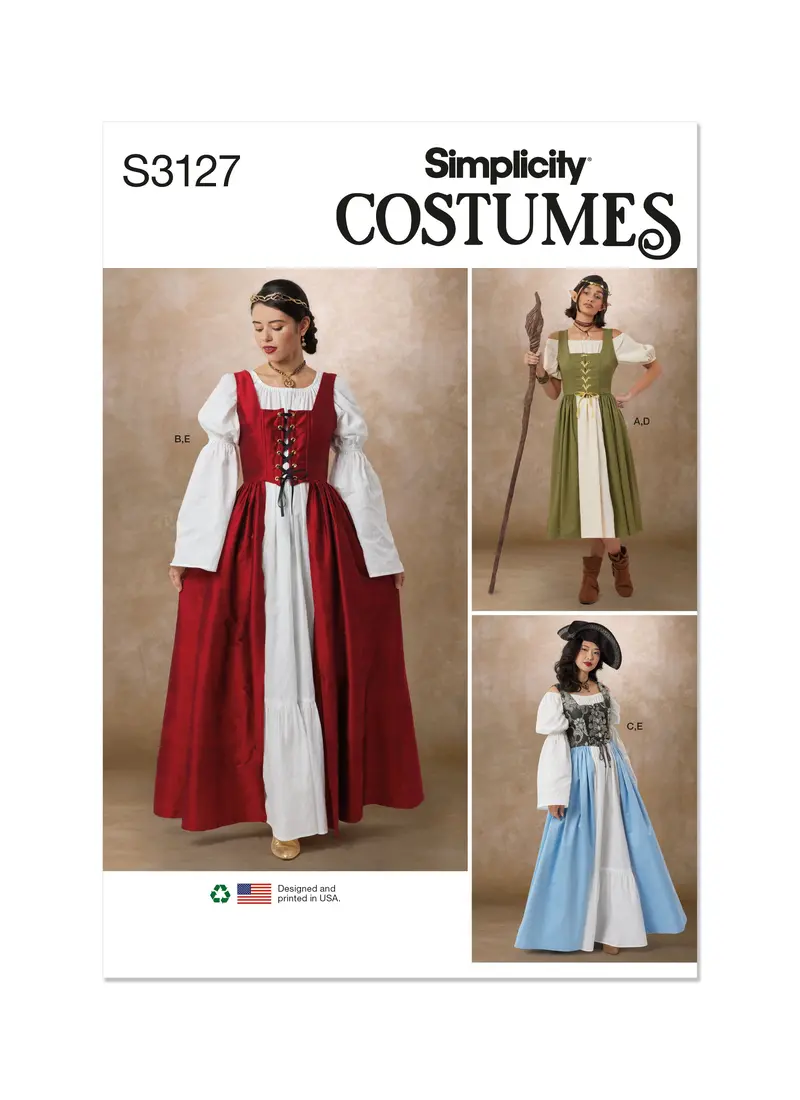 Simplicity Sewing Pattern 3127 Costumes 2