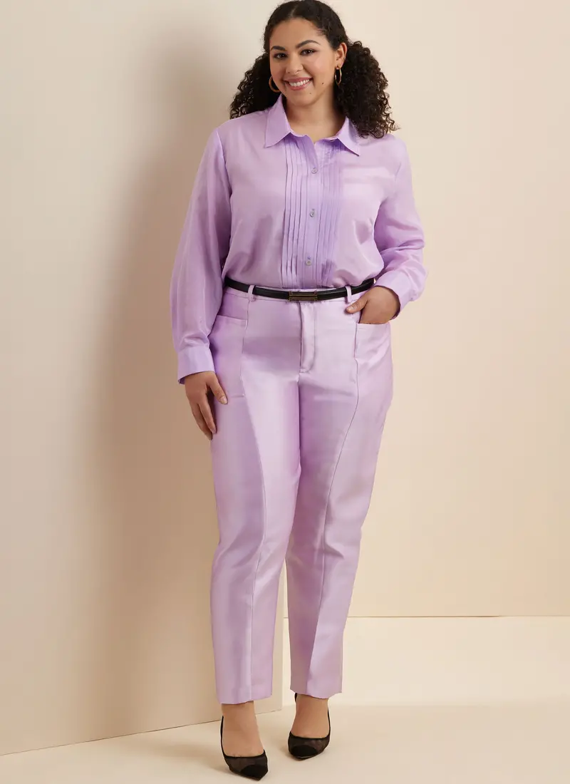 Simplicity Sewing Pattern 3136 Misses'  Women's Button Up Shirt 1