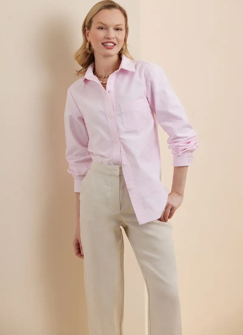 Simplicity Sewing Pattern 3136 Misses' Women's Button Up Shirt 3