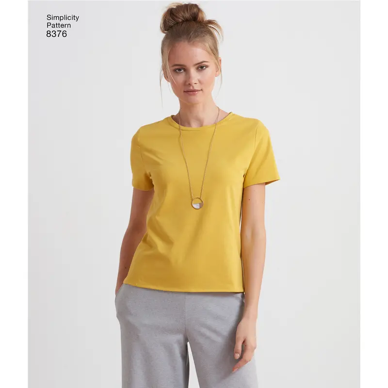 Simplicity Sewing Pattern 8376 Women's Knit Top 1