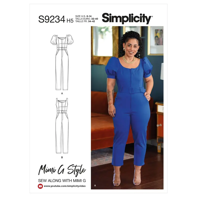 Simplicity Sewing Pattern 9234 Jumpsuit 2