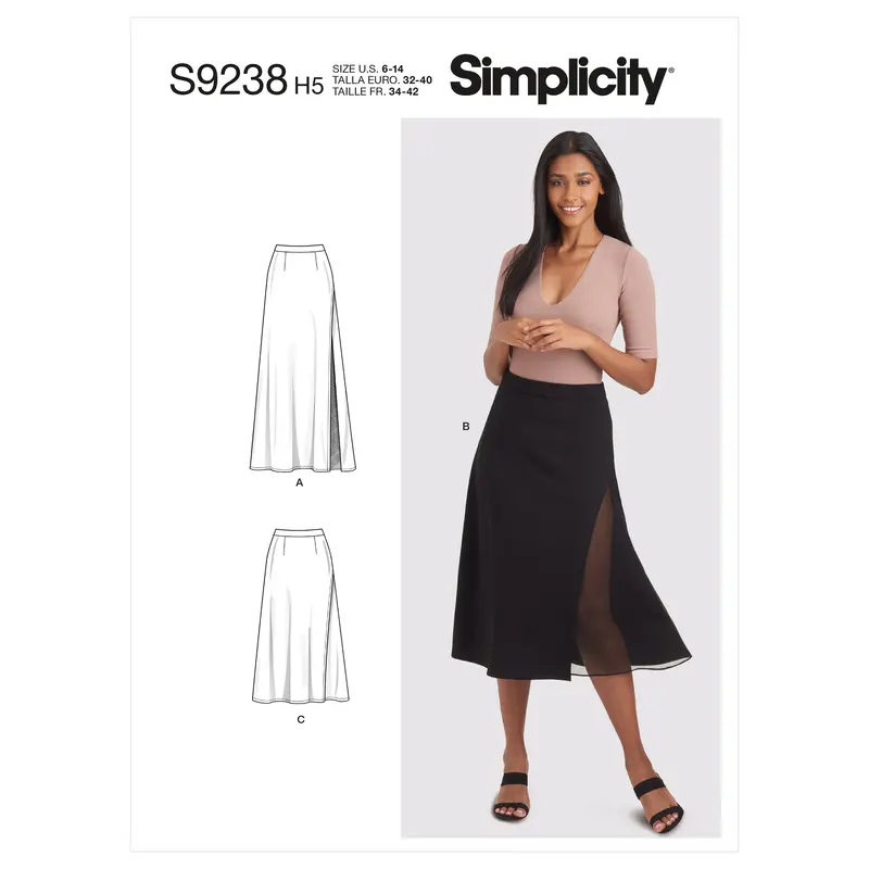 Simplicity Sewing Pattern 9238 Skirts 2