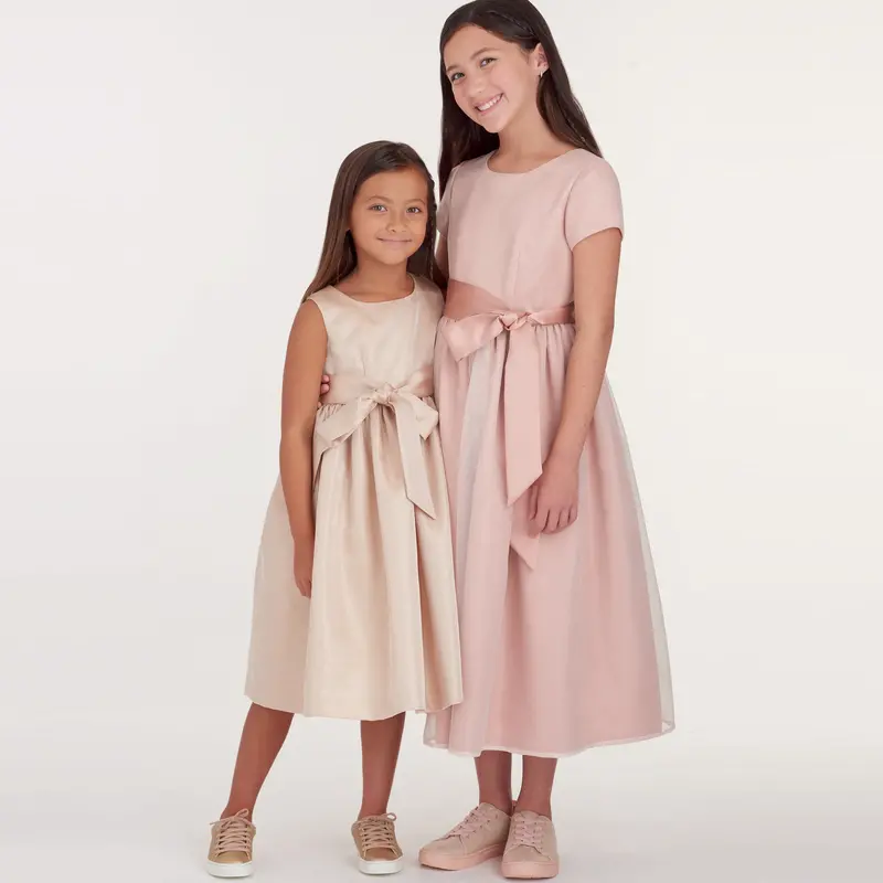 Simplicity Sewing Pattern 9246 Girls' Bridesmaids Dresses 1