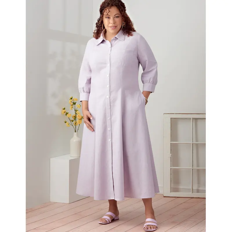 Simplicity Sewing Pattern 9260 Misses, Womens Button Front Dresses 1
