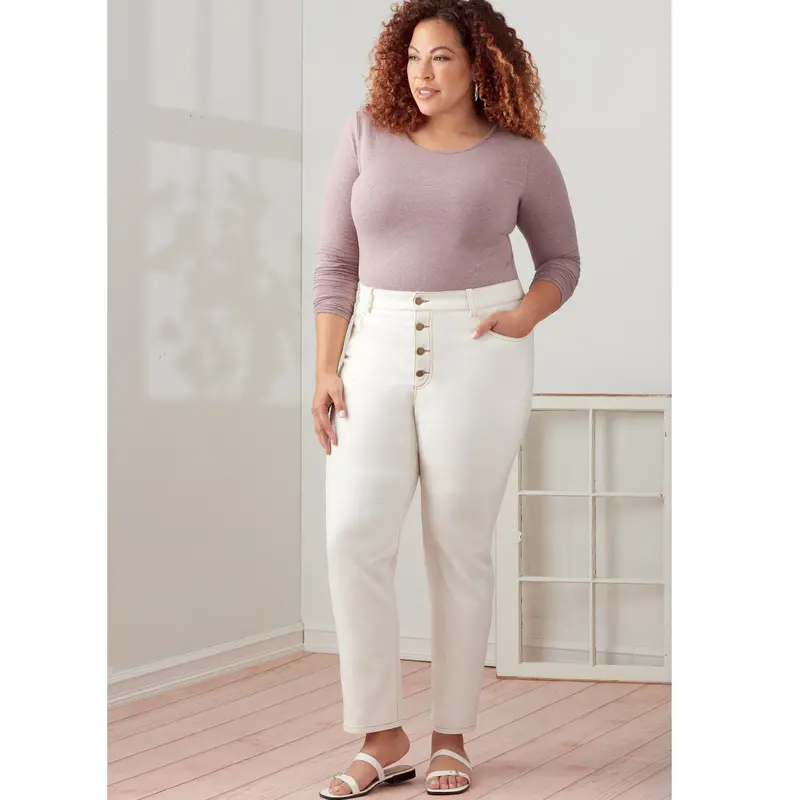Simplicity Sewing Pattern 9266 Misses And Womens Vintage Jeans 1