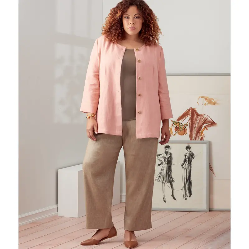 Simplicity Sewing Pattern 9269 Women's Jacket, Knit Top And Pants 1