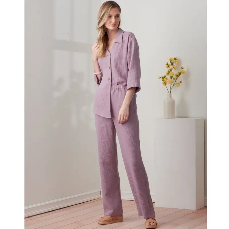 Simplicity Sewing Pattern 9270 Tops And Pants In Two Lengths 1