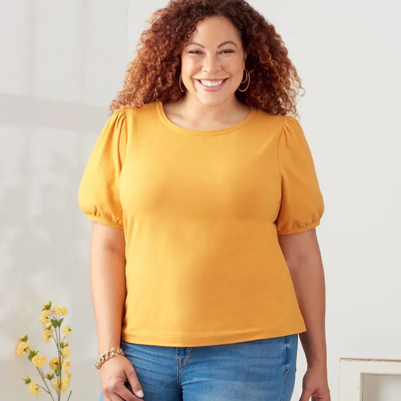 Simplicity Sewing Pattern 9273 Knit Tops With Scoop Neck 1