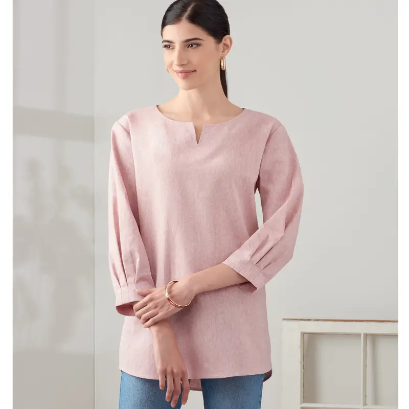 Simplicity Sewing Pattern 9274 Tops In Two Lengths 1