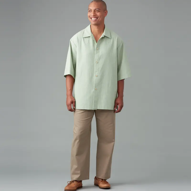 Simplicity Sewing Pattern 9279 Men's Shirt, Pants And Shorts 1