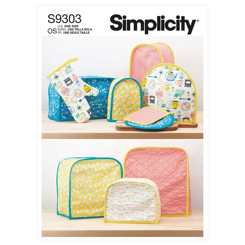 Simplicity Sewing Pattern 9303 Appliance Covers 2
