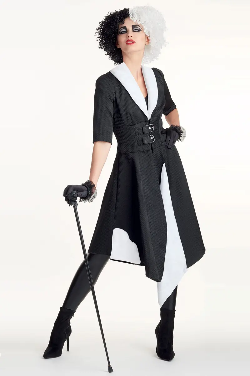 Simplicity Sewing Pattern 9340 Misses' Cruella Costume 1
