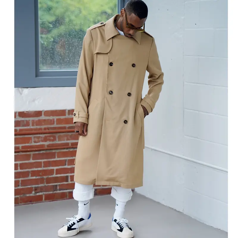 Simplicity Sewing Pattern 9389 Men's Trench Coat In Two Lengths 1