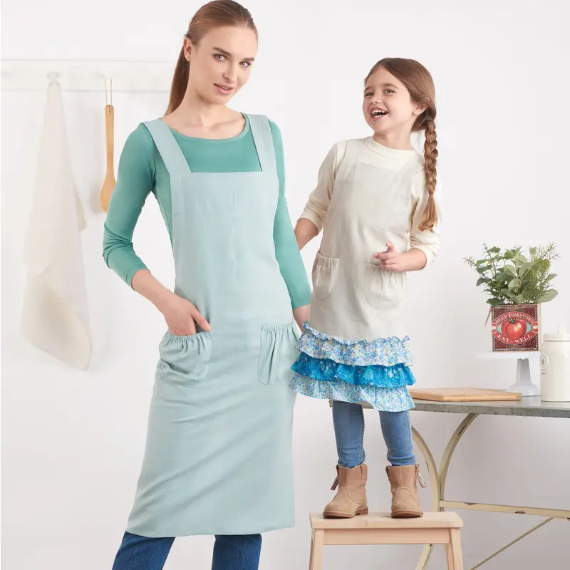Simplicity Sewing Pattern 9436 Adults' And Children's Aprons 1