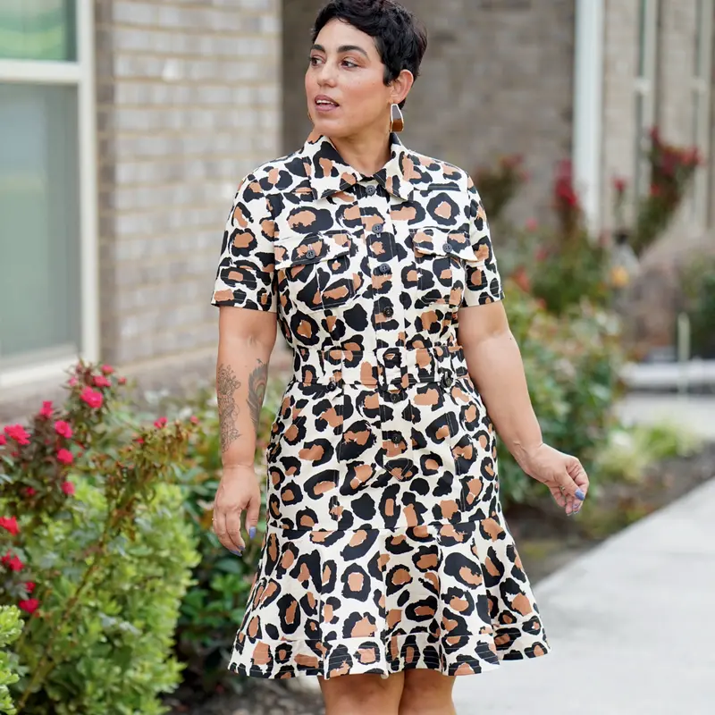 Simplicity Sewing Pattern 9463 Misses Shirt Dress With Belt 1