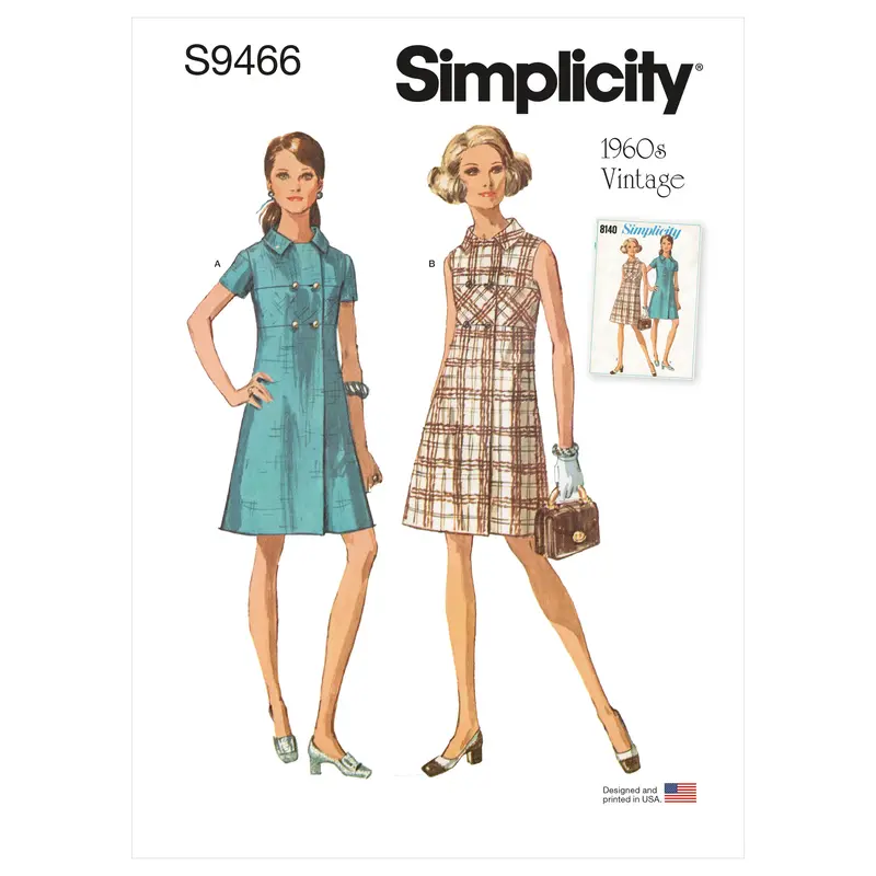 Simplicity Sewing Pattern 9466 Misses Dress 1