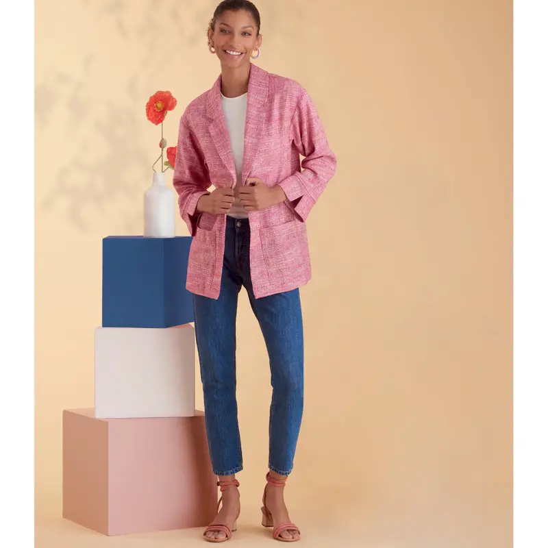 Simplicity Sewing Pattern 9468 Misses Unlined Jacket 1