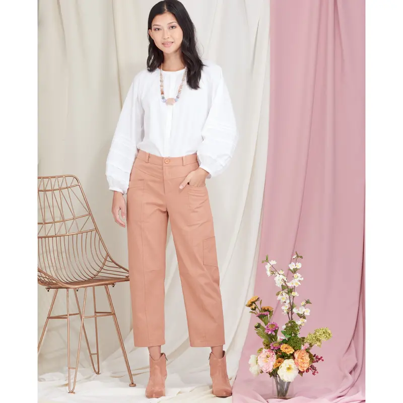 Simplicity Sewing Pattern 9471 Misses Cropped Trousers 1