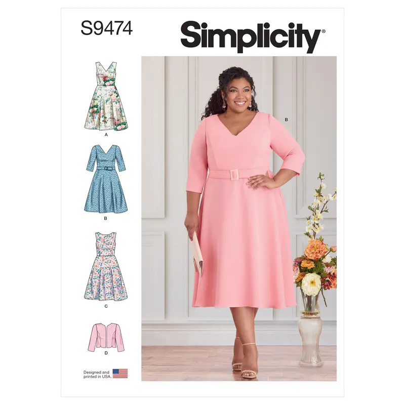 Simplicity Sewing Pattern 9474 Womens Dresses And Jacket 2