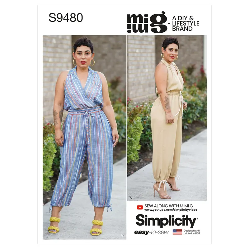 Simplicity Sewing Pattern 9480 Misses Jumpsuit 2
