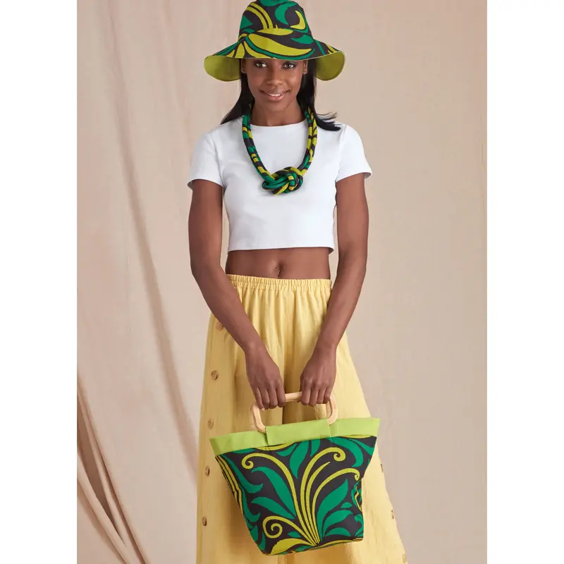 Simplicity Sewing Pattern 9580 Bags, Hat And Necklace 1