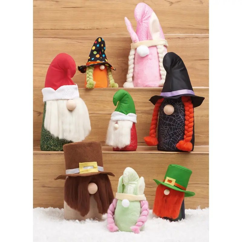 Simplicity Sewing Pattern 9581 Plush Gnomes In Two Sizes 1