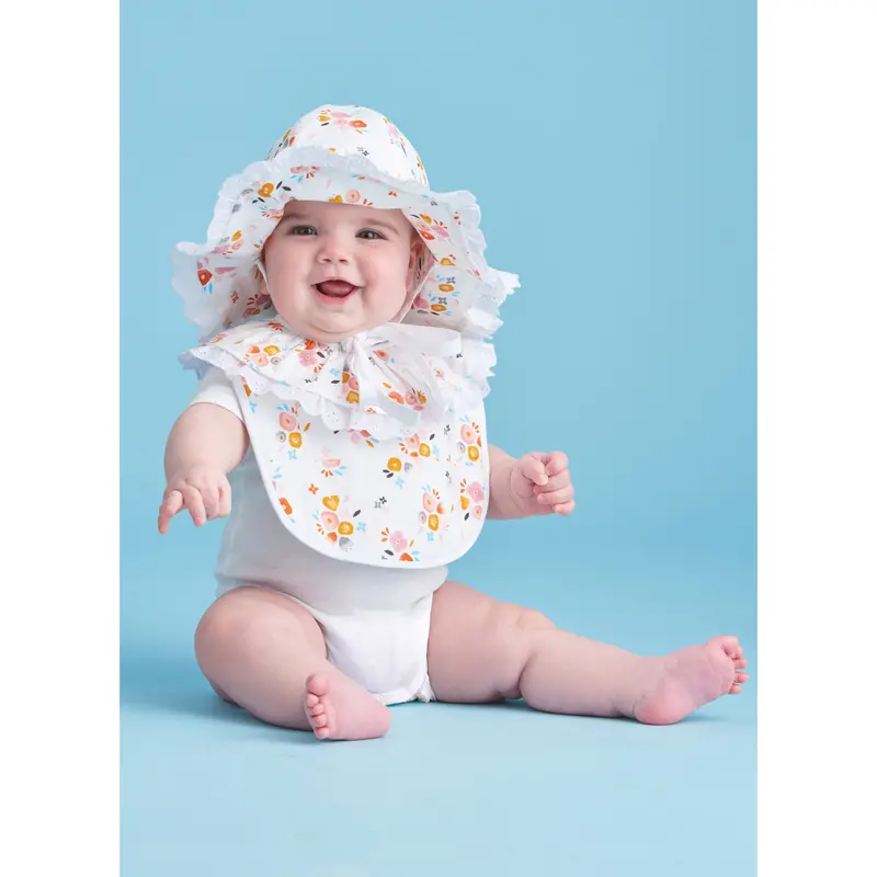 Simplicity Sewing Pattern 9588 Babies' Hats And Bibs 1