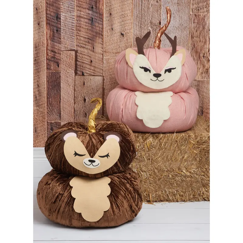 Simplicity Sewing Pattern 9622 Plush Pumpkin Animals 1