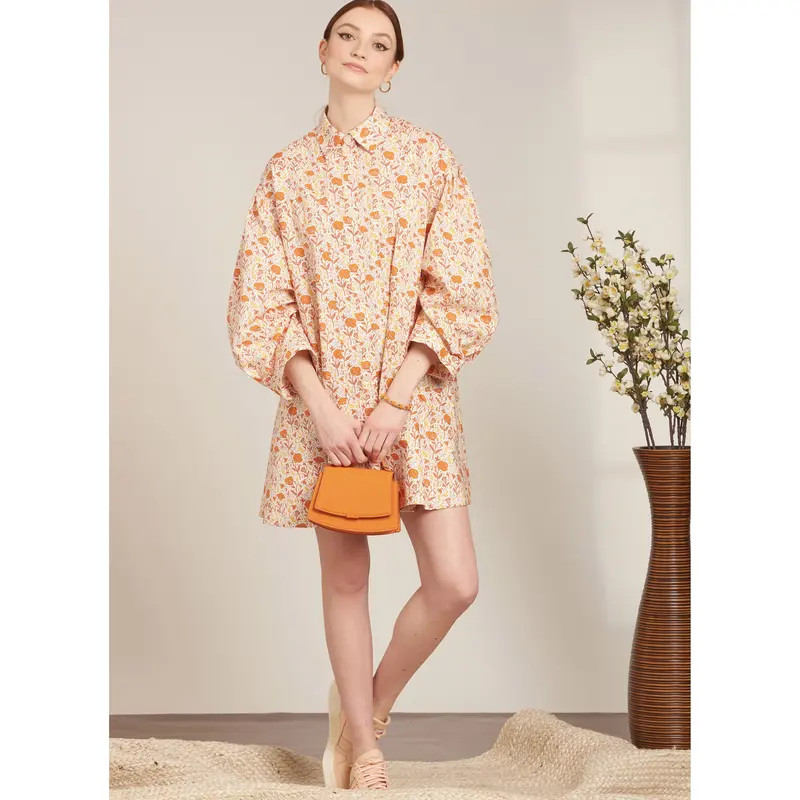 Simplicity Sewing Pattern 9641 Misses' Button Down Dress 1
