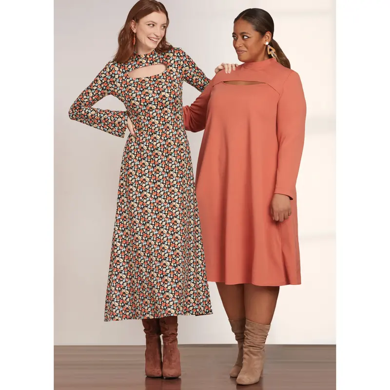 Simplicity Sewing Pattern 9644 Misses' And Women's Knit Dress 1