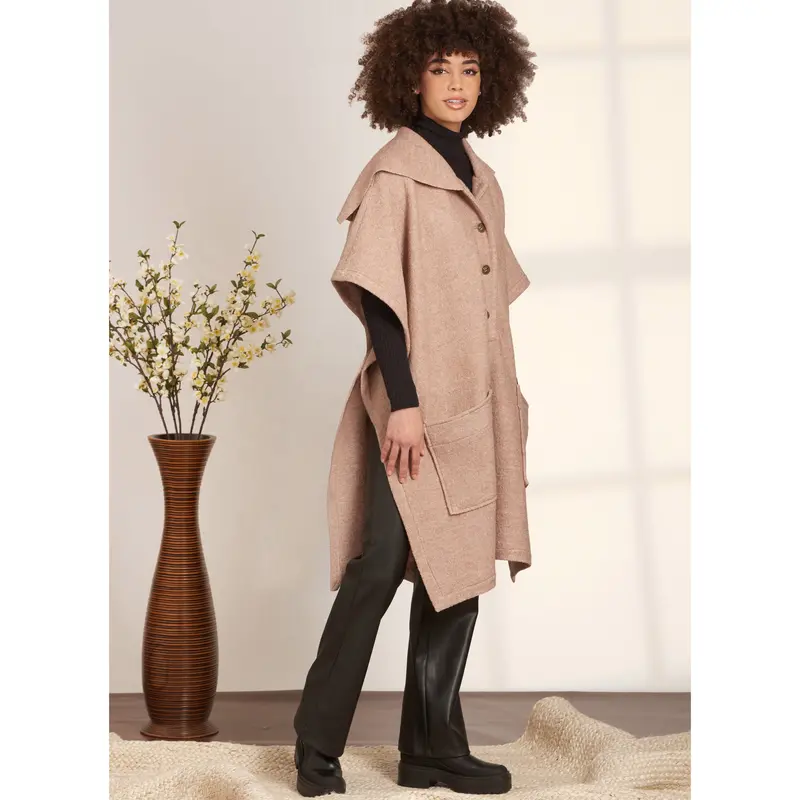 Simplicity Sewing Pattern 9649 Misses' Ponchos 1