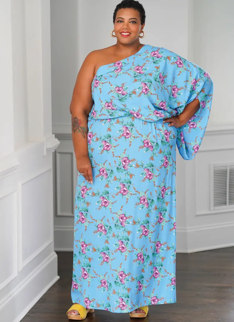 Simplicity Sewing Pattern 9777 Women's Caftan Dresses By Mimi G Style 1