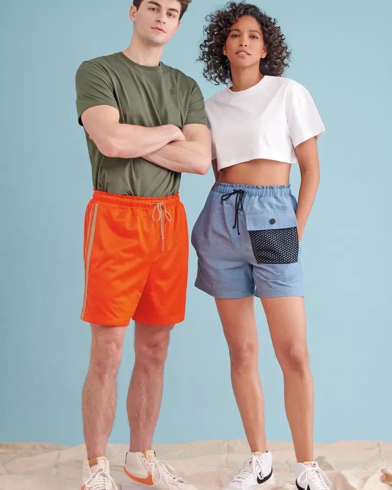 Simplicity Sewing Pattern 9795 Unisex Shorts 1