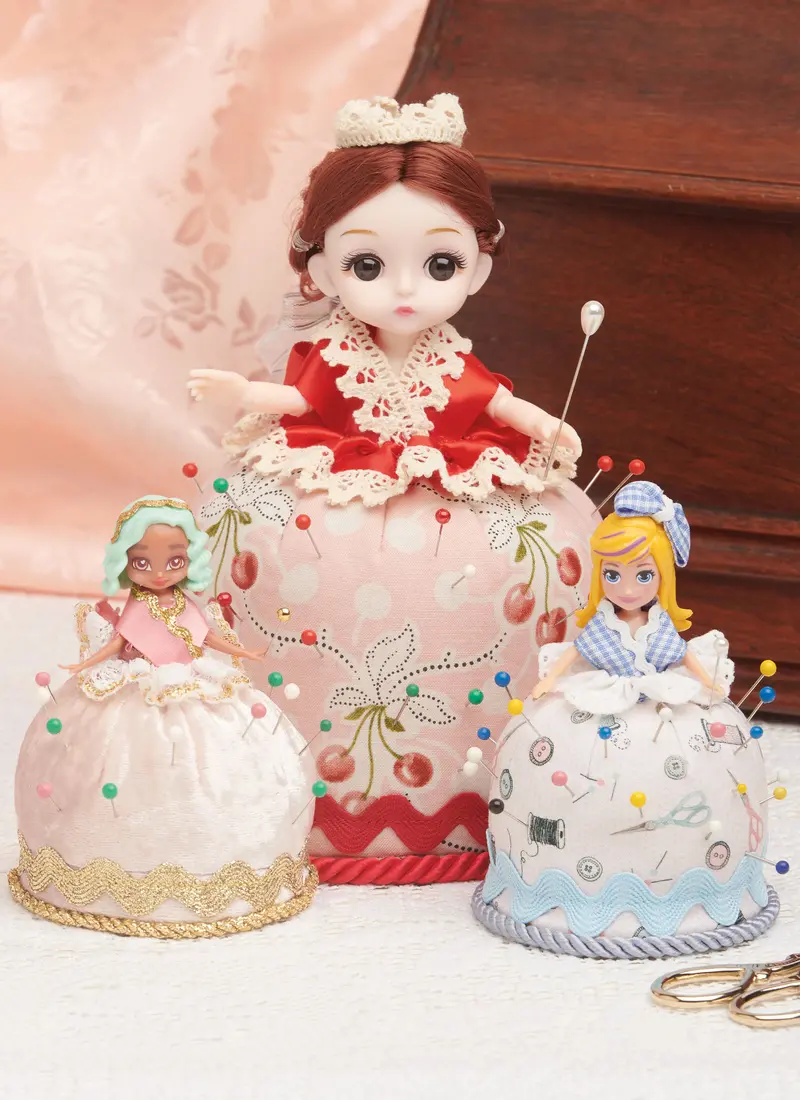 Simplicity Sewing Pattern 9809 Pincushion Dolls 1