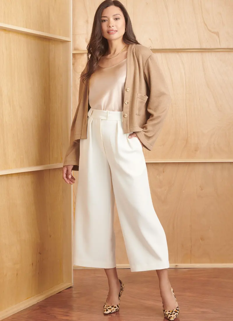 Simplicity Sewing Pattern 9826 Trousers In Two Lengths, Camisole And Cardigan 1