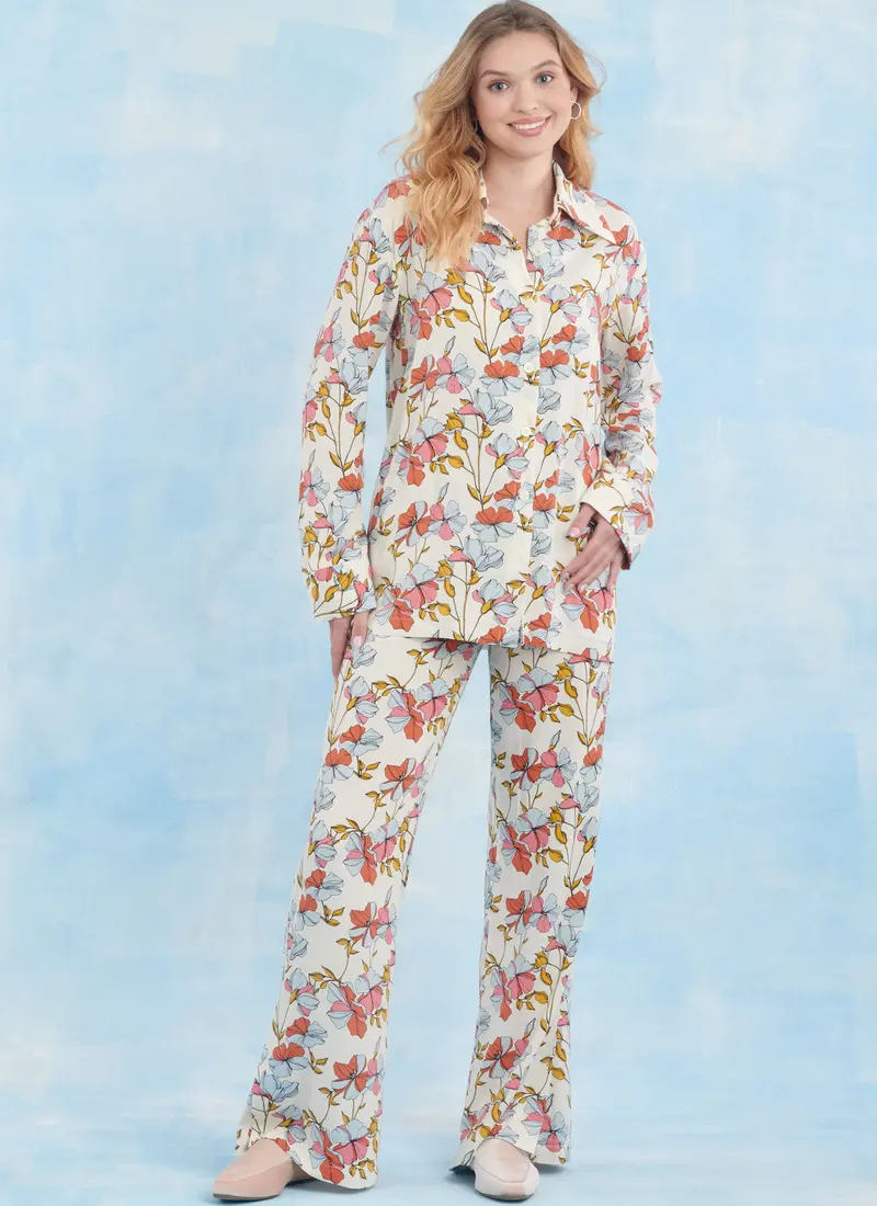 Simplicity Sewing Pattern 9856 Women's Pyjamas 1