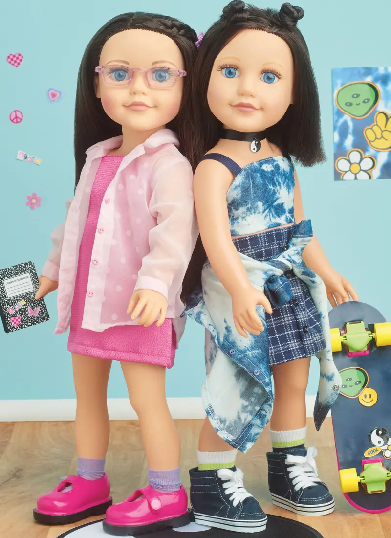 Simplicity Sewing Pattern 9874 18" Doll Clothes By Carla Reiss Design 1