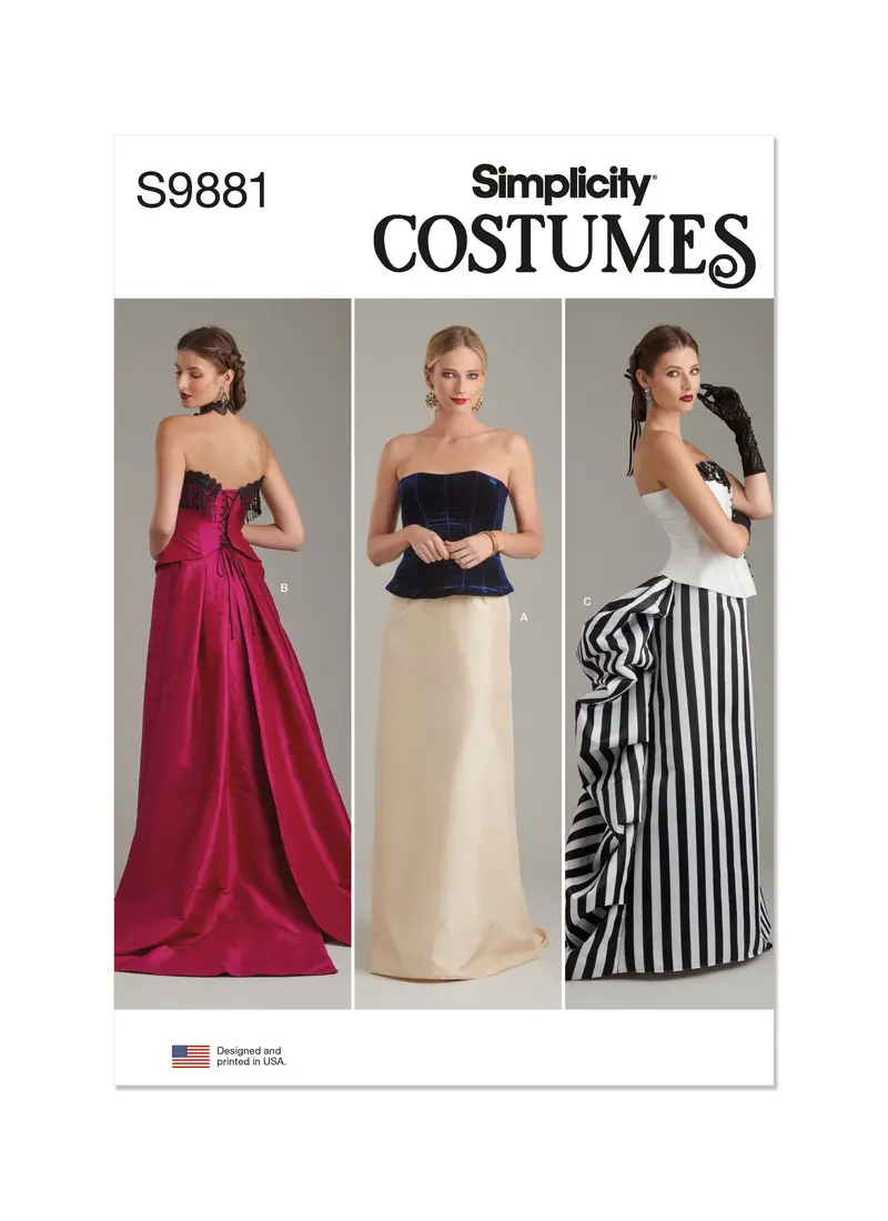 Simplicity Sewing Pattern 9881 Misses' Skirts 2