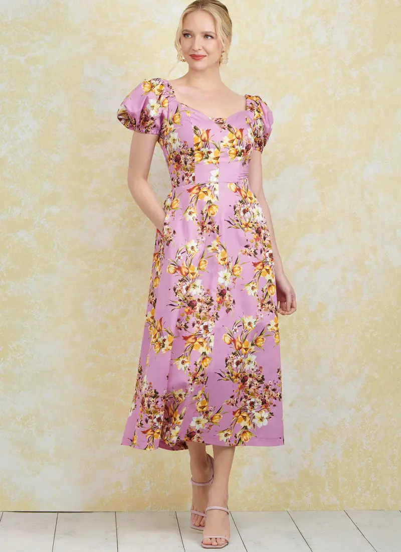 Simplicity Sewing Pattern 9918 Misses' Dress With Sleeve And Length Variations 1