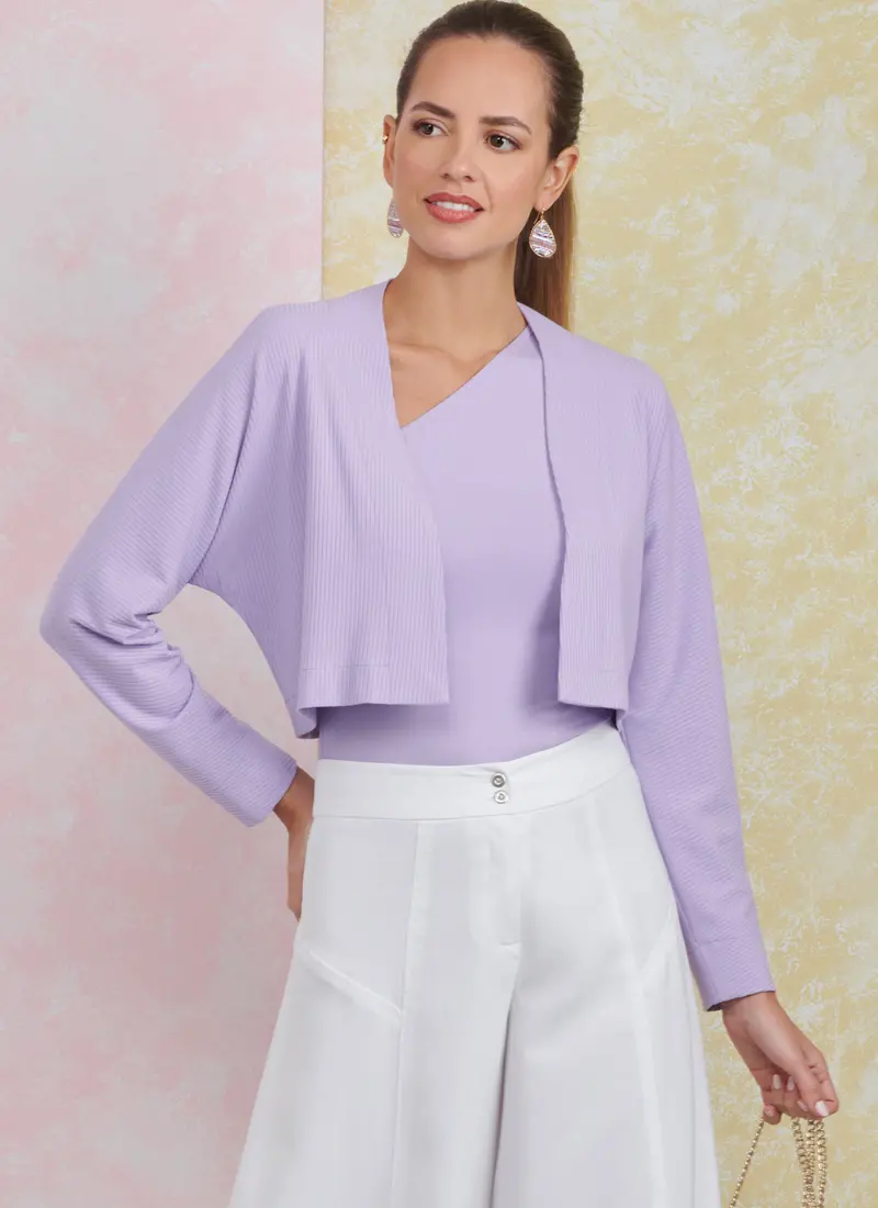 Simplicity Sewing Pattern 9925 Misses' Pants, Knit Shrug And Top 1