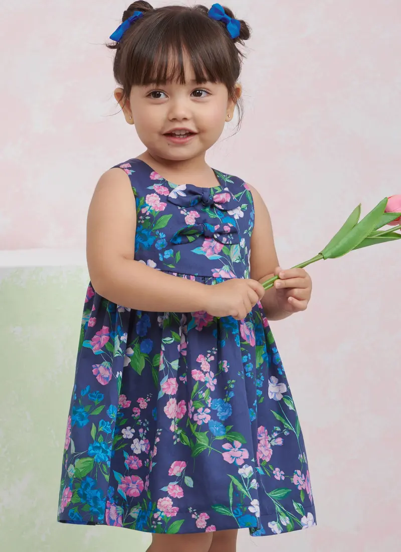 Simplicity Sewing Pattern 9932 Toddlers' Dress, Top And Pants 1