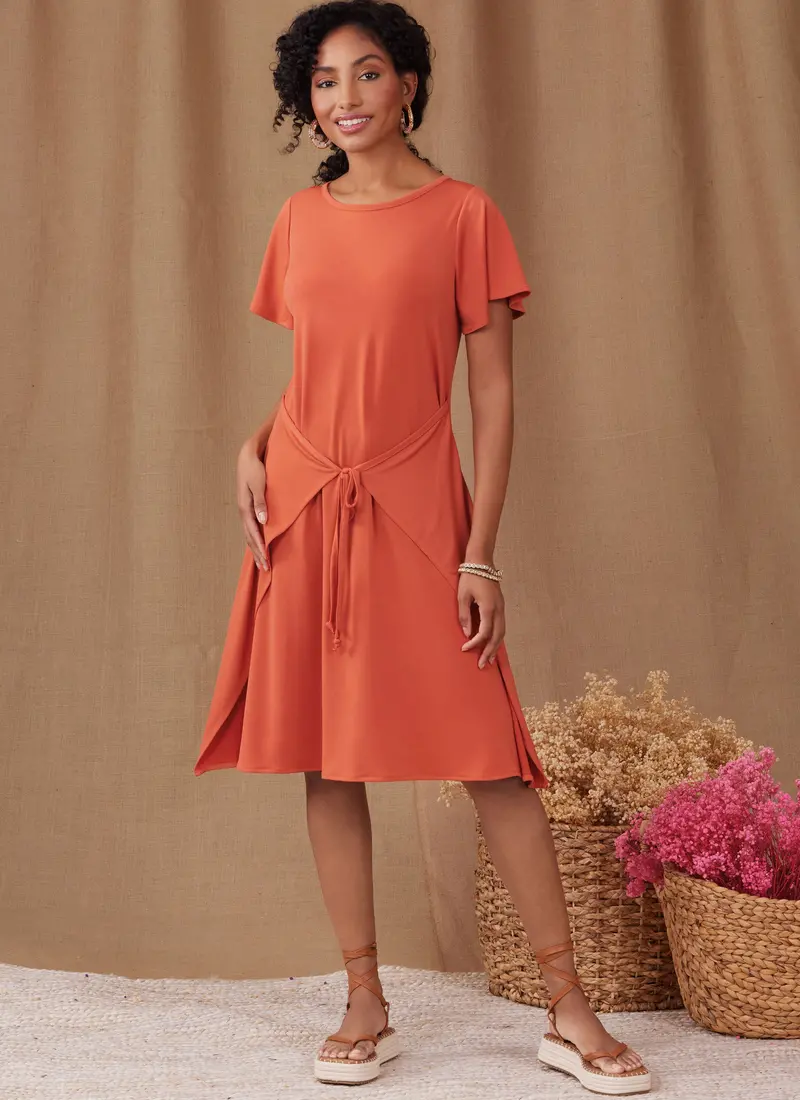 Simplicity Sewing Pattern 9947 Easy To Sew Knit Dress 1