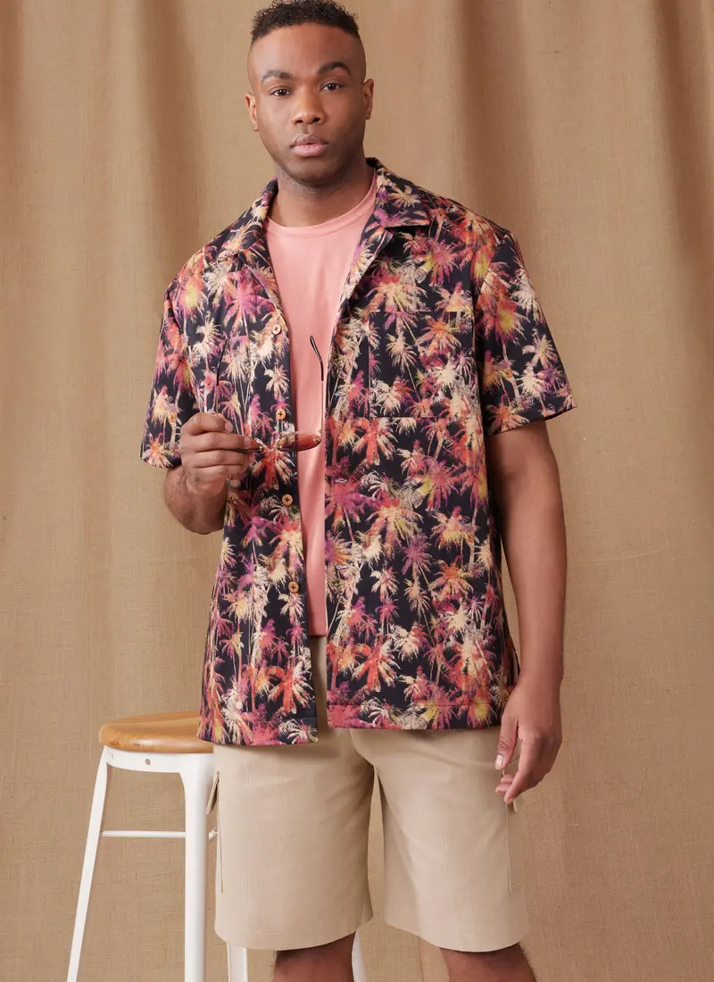 Simplicity Sewing Pattern 9960 Men's Knit T-Shirt, Shirt And Shorts 1